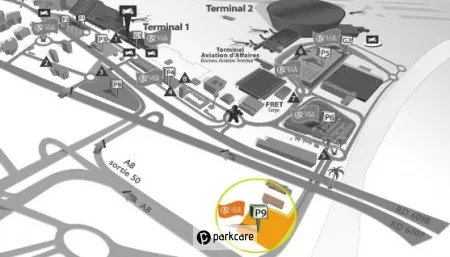 Parcheggio P9 Aeroporto Nizza foto 1